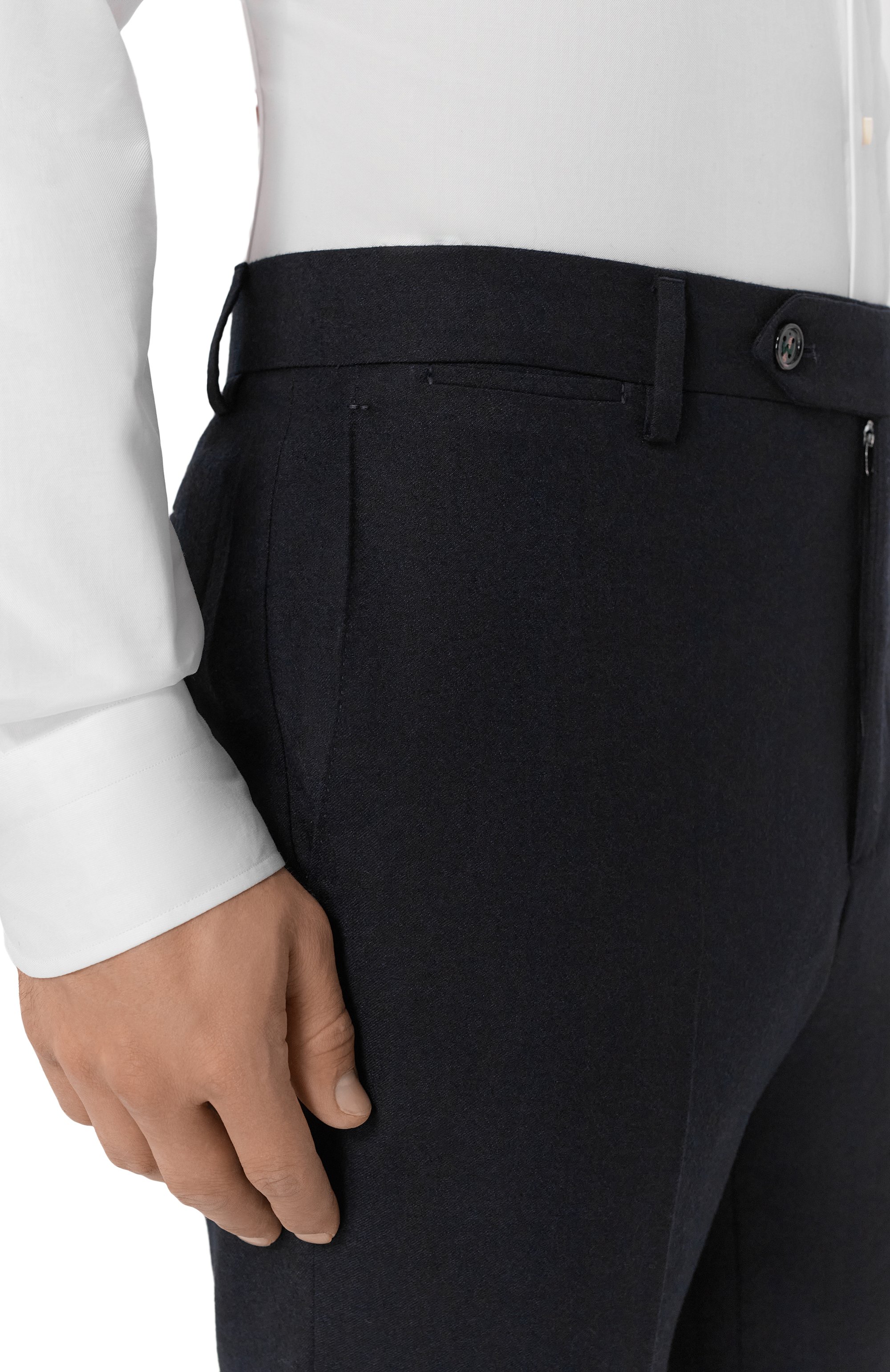 Шерстяные брюки BERWICH, арт. VULCAN0 195/RD5470, фото 5