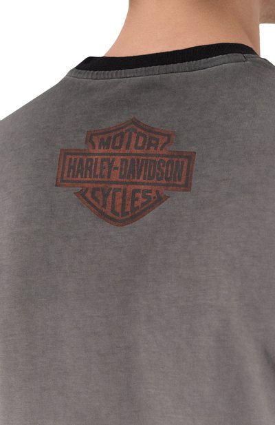 Хлопковый лонгслив HARLEY-DAVIDSON, арт. 99003-23VM, фото 5
