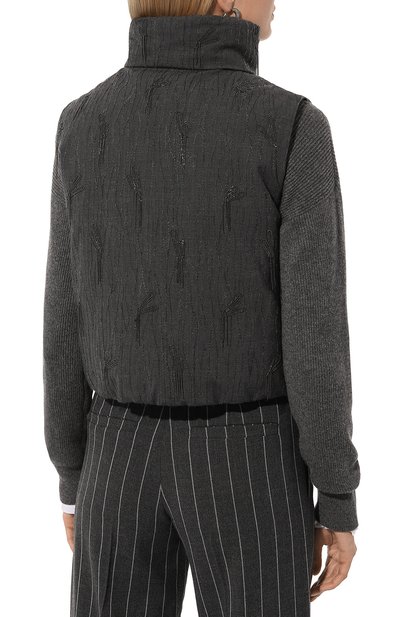 Пуховый жилет BRUNELLO CUCINELLI, арт. M0W077855P, фото 4