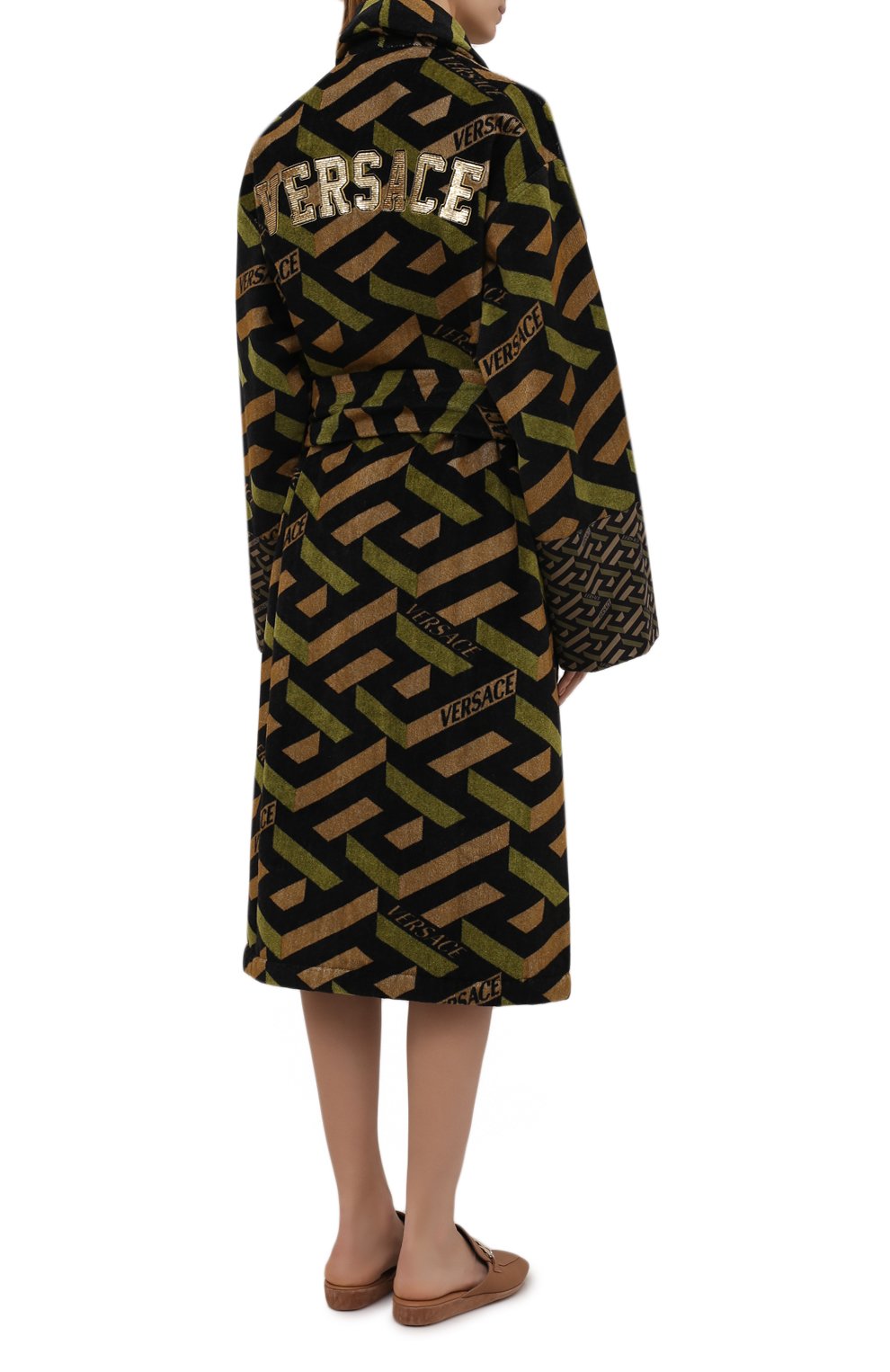 Хлопковый халат VERSACE, арт. ZACJ00010/ZC0SP131, фото 4