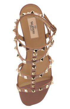 Кожаные сандалии rockstud VALENTINO, арт. VW0S0A05/V0D, фото 1