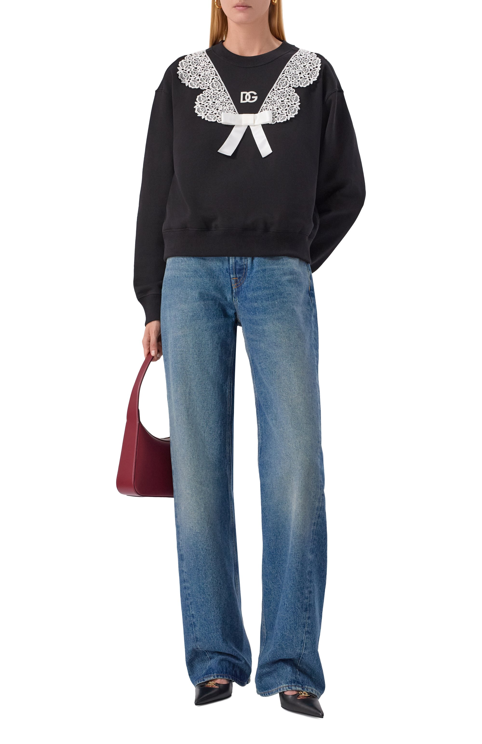 Хлопковый свитшот DOLCE & GABBANA, арт. F9S43Z/GDC6E, фото 2