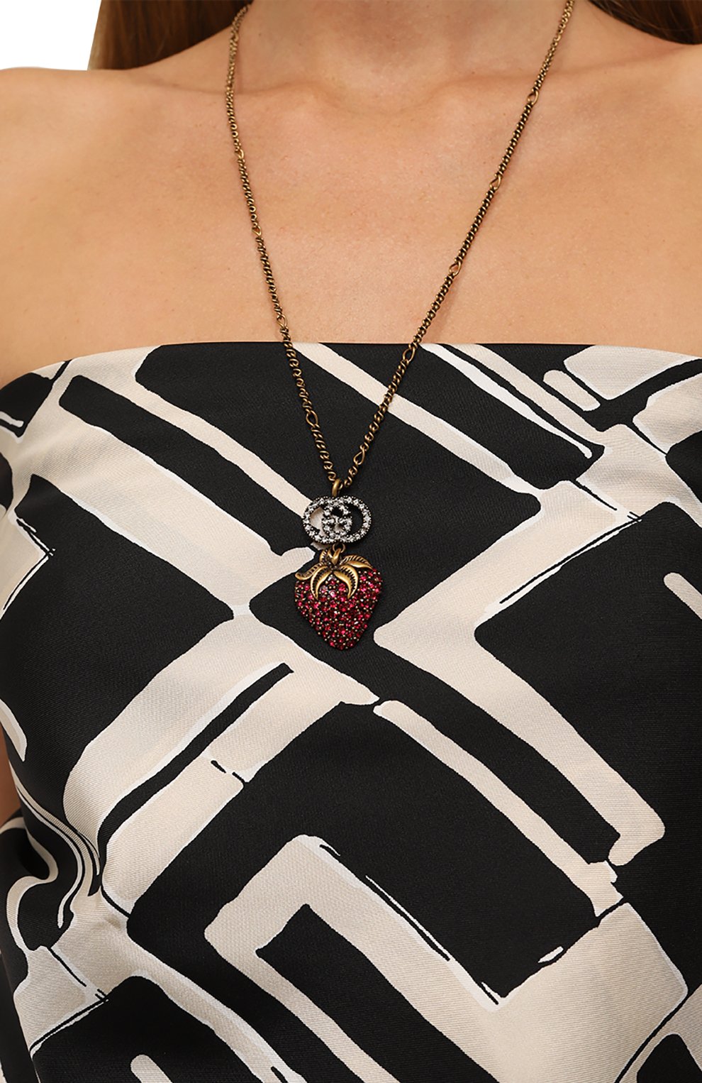 Подвеска на цепочке GUCCI, арт. 583587 I4769, фото 2