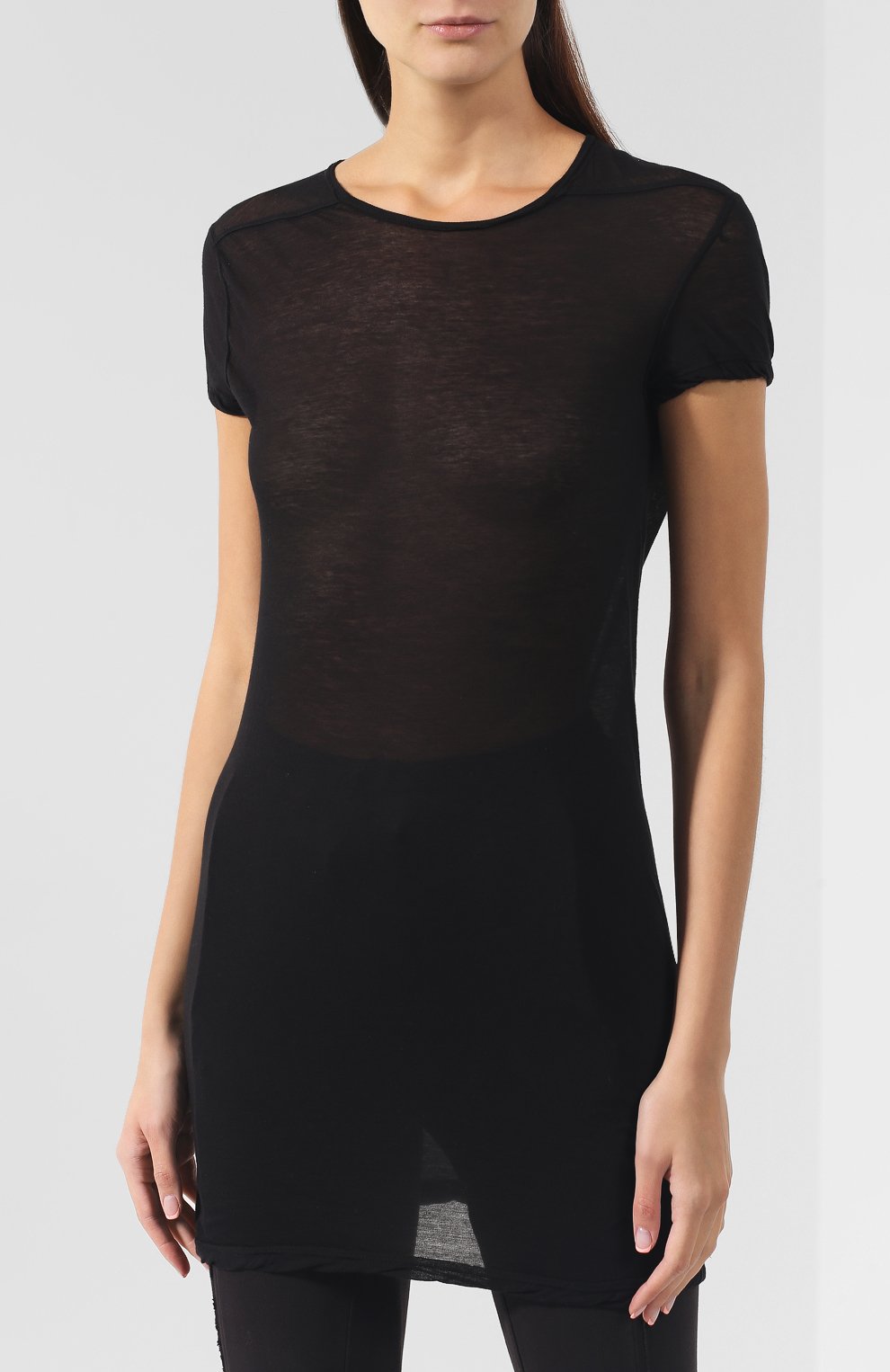 Хлопковый топ RICK OWENS, арт. RP19F5203/UC, фото 3