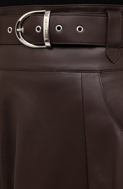 Кожаная юбка RALPH LAUREN, арт. 290824439, фото 5