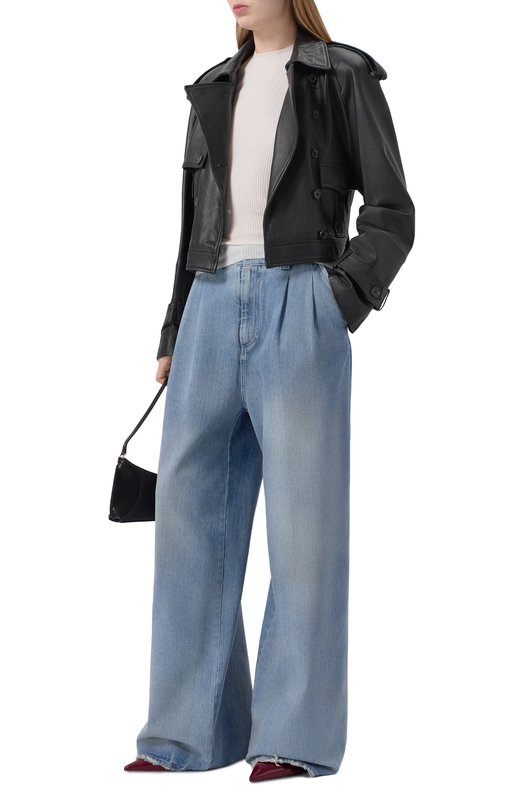 Шерстяной топ Petar Petrov S26K31 Кремовый  S26K31 Фото 2