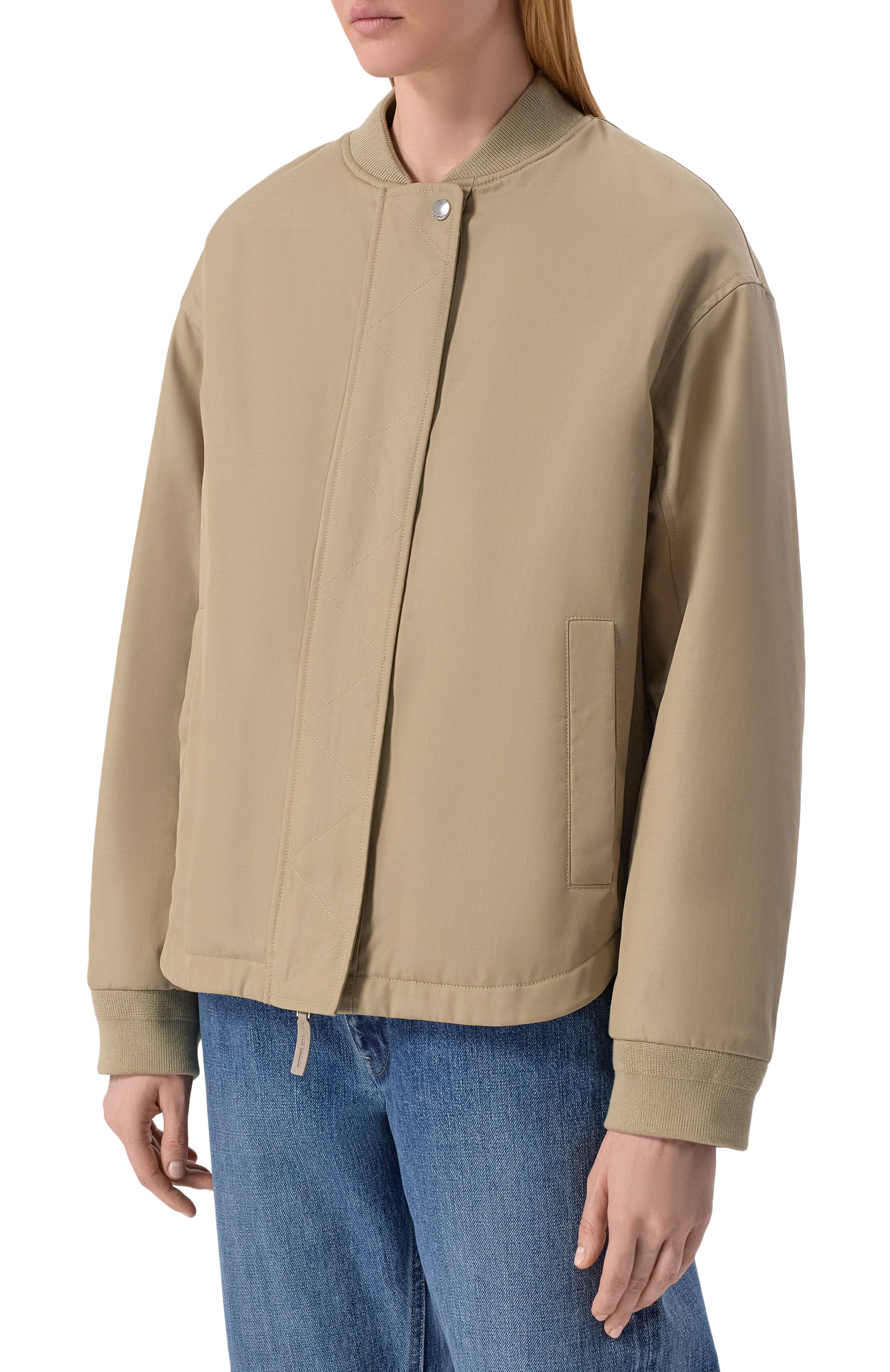 Куртка YVES SALOMON бежевого цвета по цене 146500 руб., арт. 25EFV02068B07W/A2132, фото 3 Куртка YVES SALOMON, арт. 25EFV02068B07W/A2132, фото 3