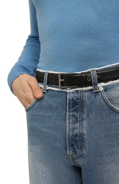 Кожаный ремень GUCCI, арт. 474313 CWC1N, фото 2