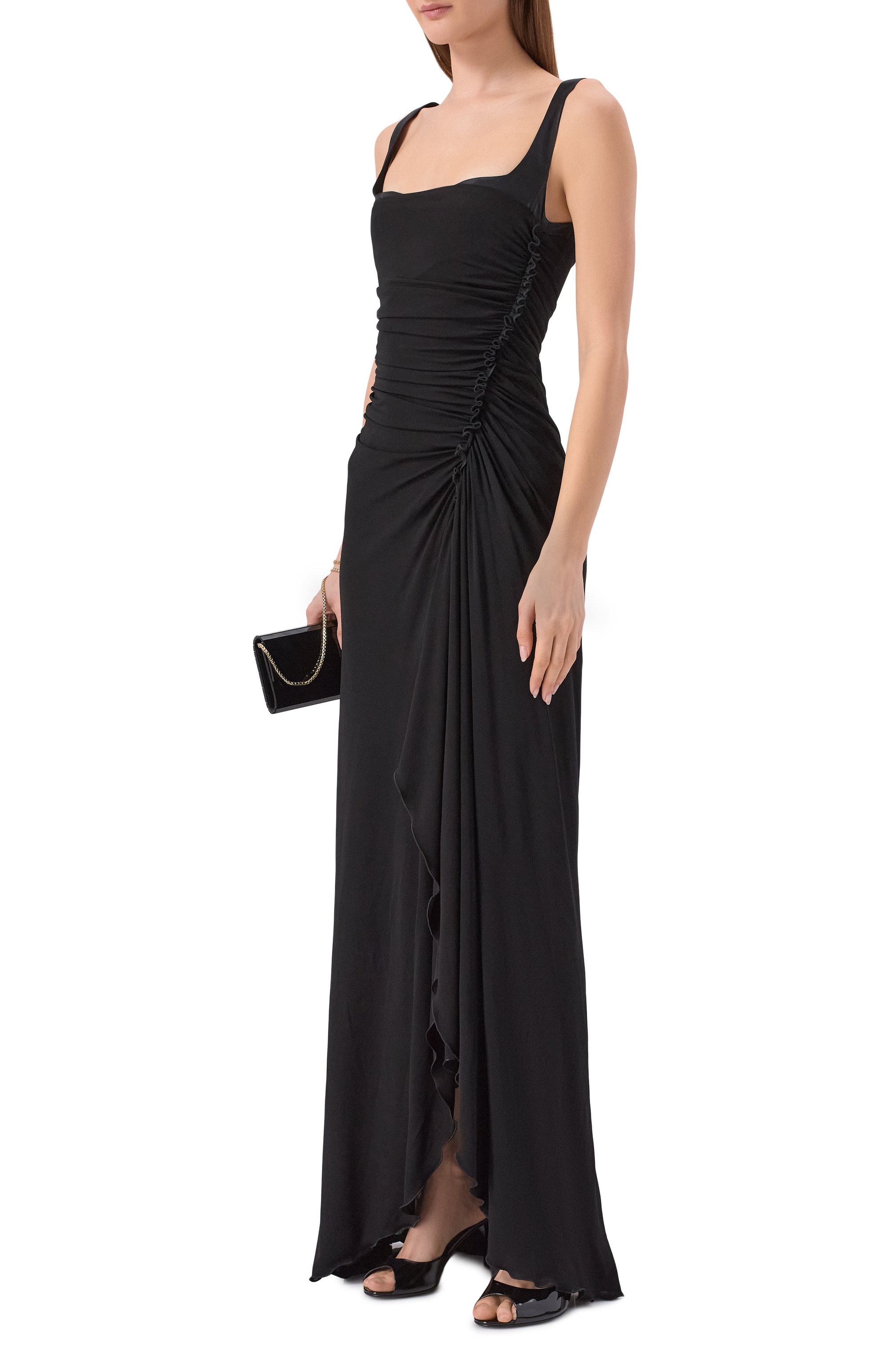 Платье из вискозы ELIE SAAB, арт. D1190NS26/JSA01, фото 2