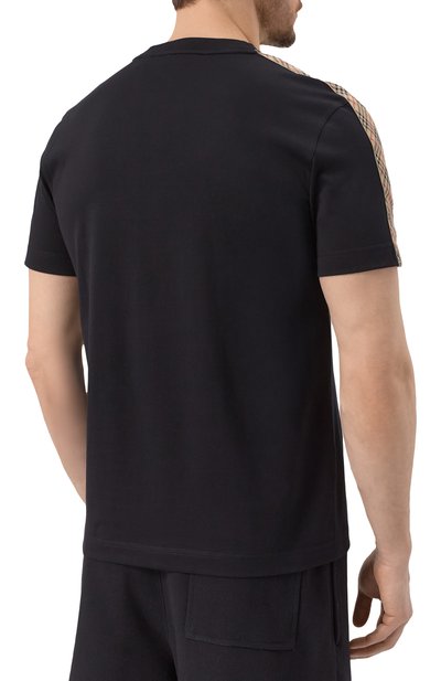 Хлопковая футболка BURBERRY, арт. 8106248, фото 4