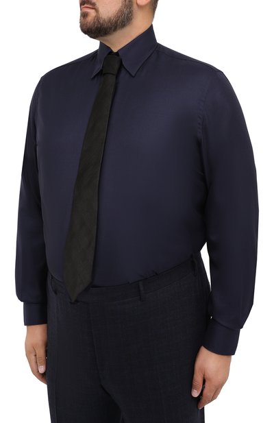 Сорочка из кашемира и шелка ZILLI, арт. MFU-00503-87060/0001/45-49, фото 4