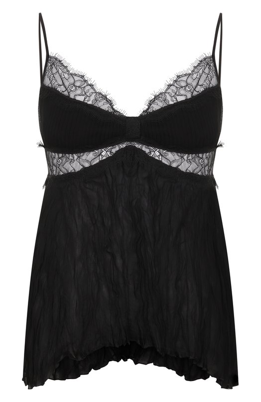 Топ из вискозы Blumarine 2C452A Чёрный 2C452A