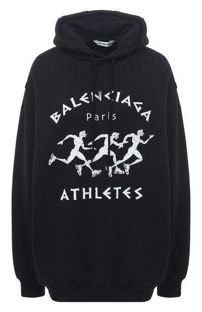 Женский хлопковое худи BALENCIAGA, арт. 641529/TJVI7