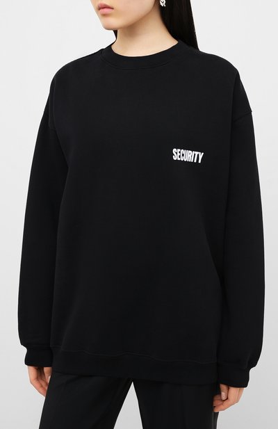 Хлопковый свитшот VETEMENTS, арт. UAH21TR528 1601/W, фото 3