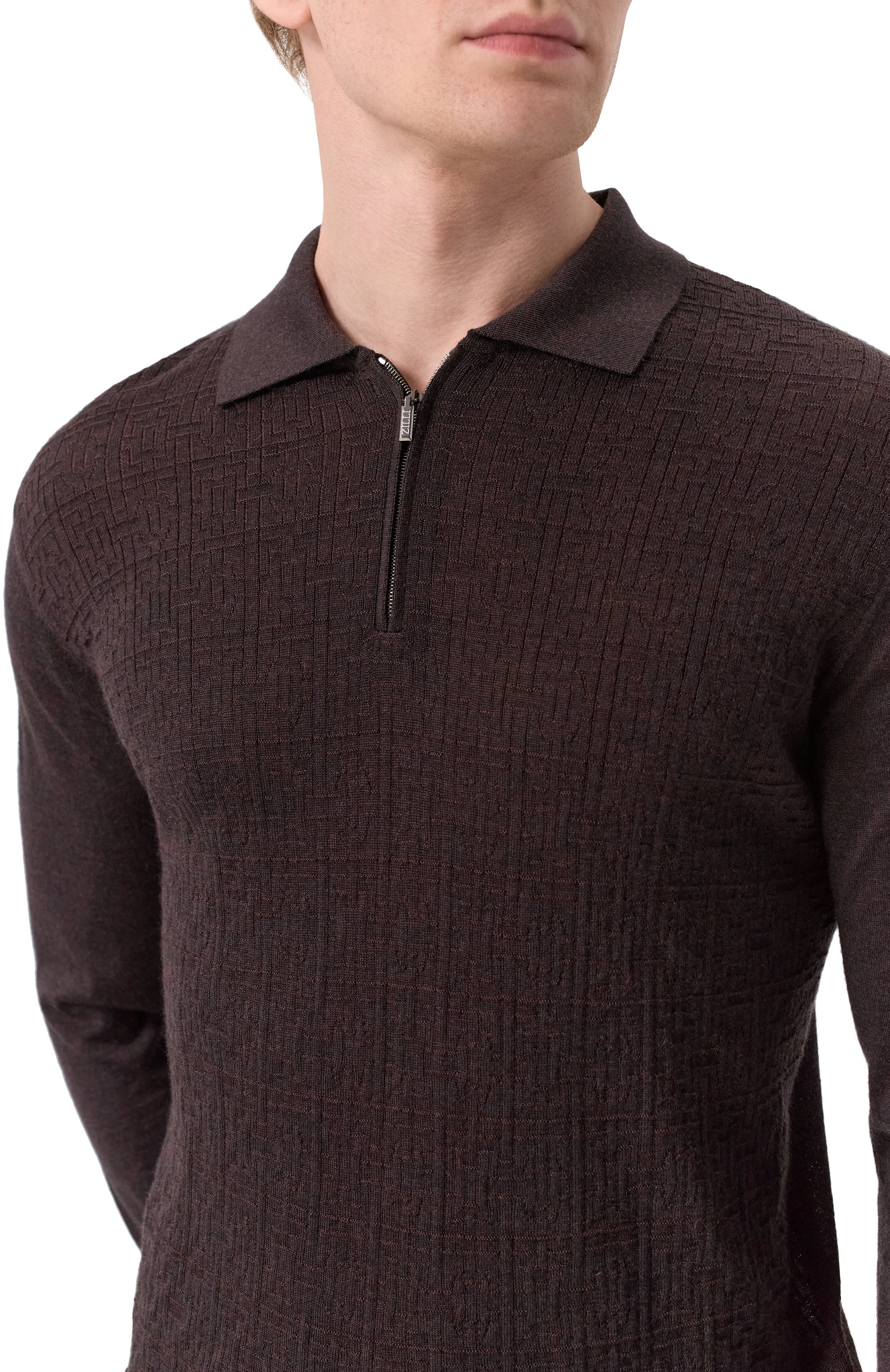 Поло из кашемира и шелка ZILLI, арт. KZP001M0330VMSH00, фото 5