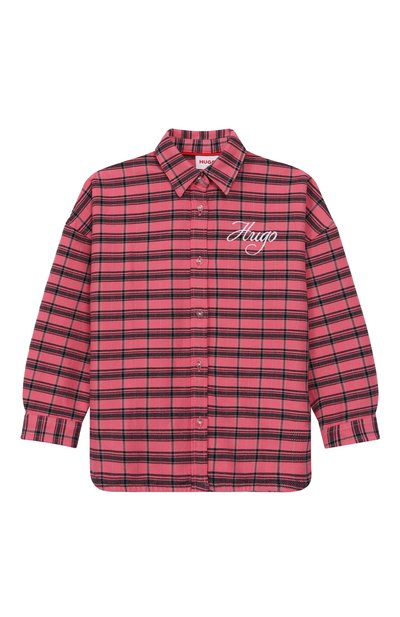 Хлопковая рубашка HUGO, арт. G00522