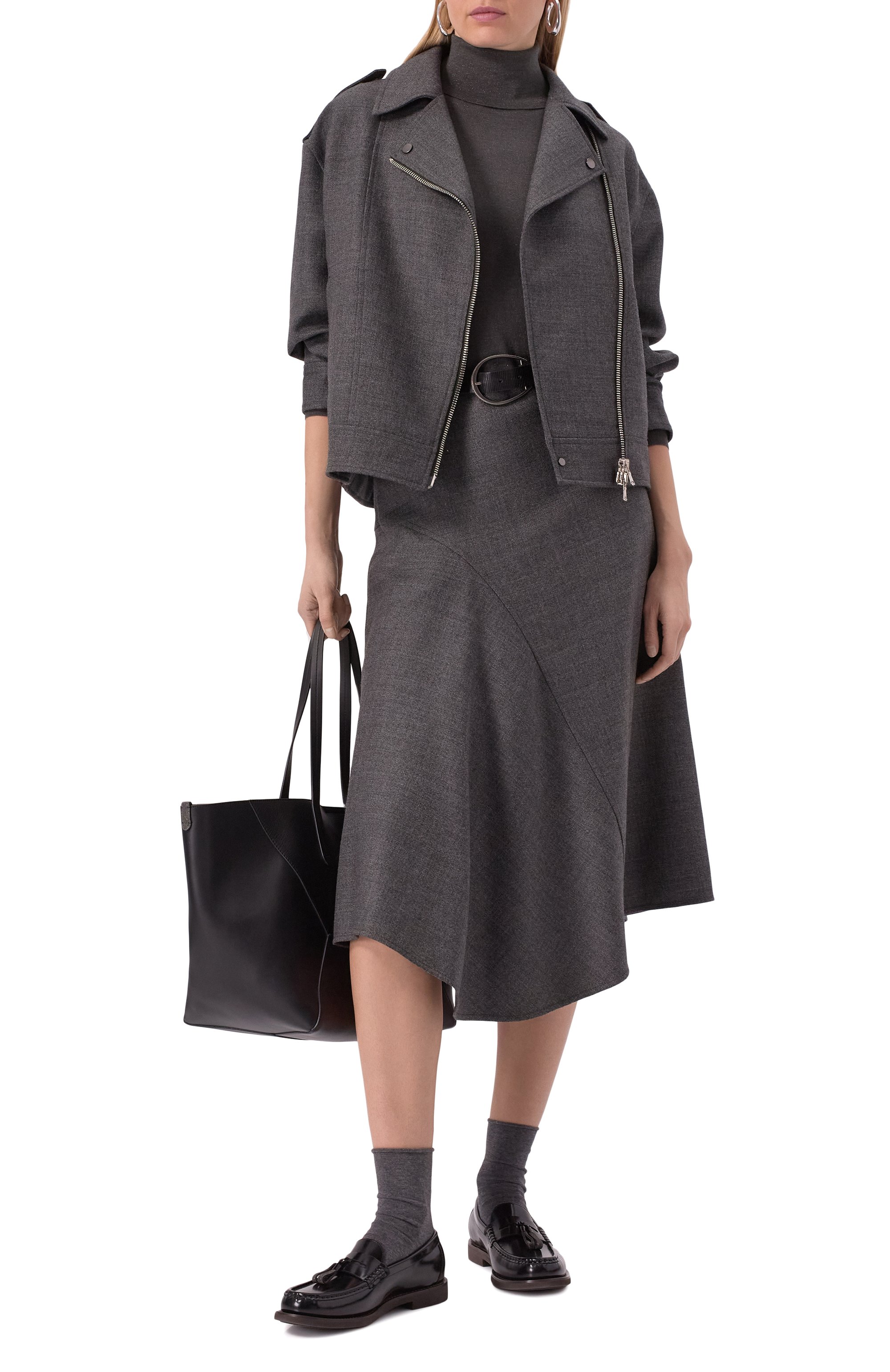 Водолазка из кашемира и шелка BRUNELLO CUCINELLI, арт. M41800063, фото 2