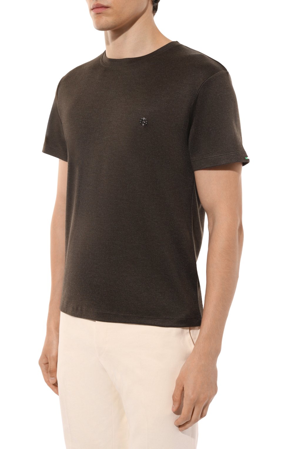 Шелковая футболка STEFANO RICCI, арт. MNH3402930/BG2601, фото 3