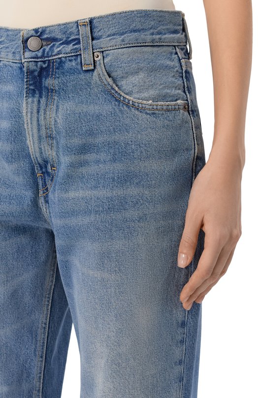 Джинсы Korea Haikure HEW03185DF106L0909/K0REA N0RDIC BLUE Голубой  HEW03185DF106L0909/K0REA N0RDIC BLUE Фото 5