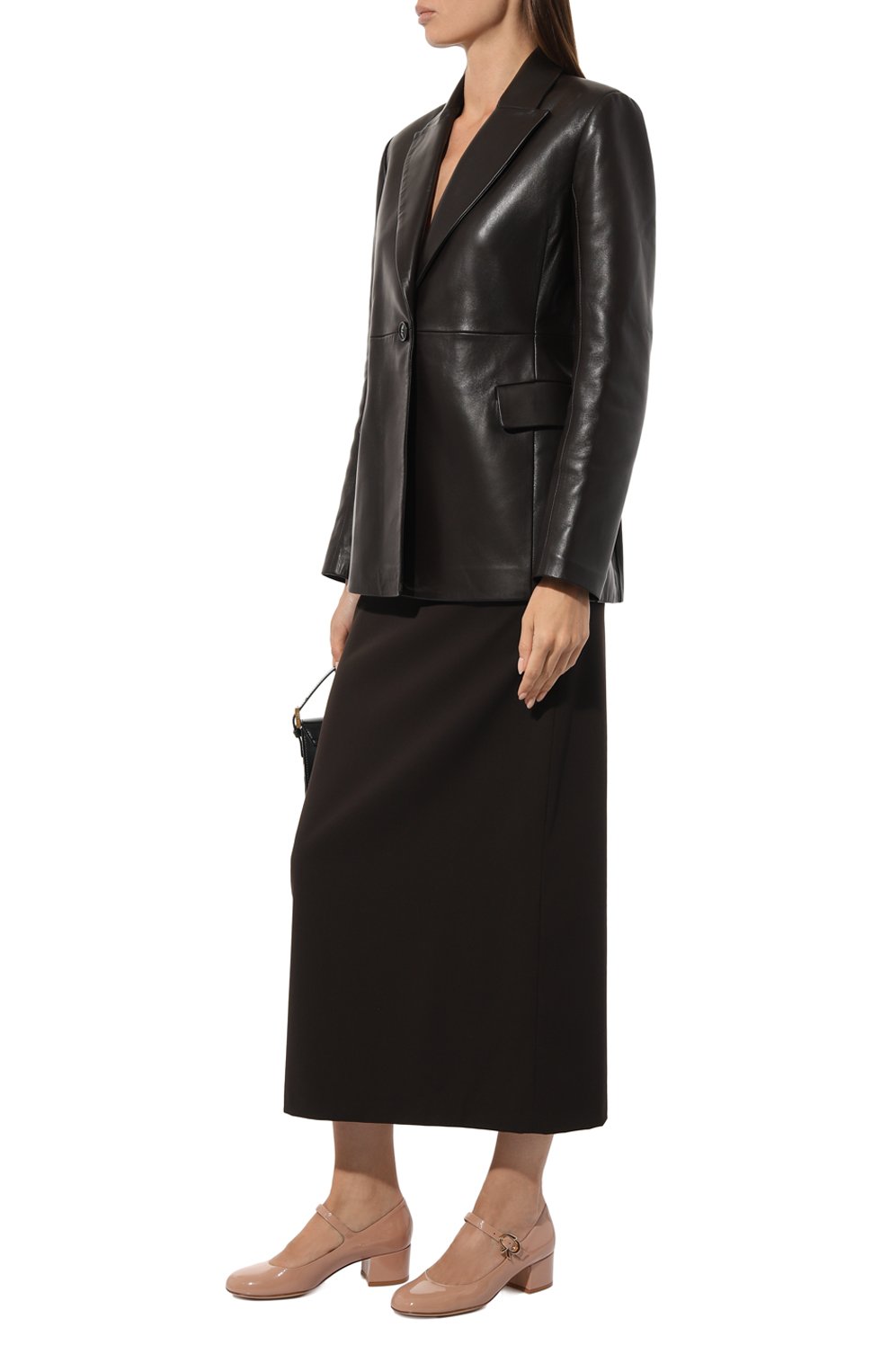 Лакированные туфли mary ribbon 45 GIANVITO ROSSI, арт. G22101.45RIC.VERPEAH, фото 2