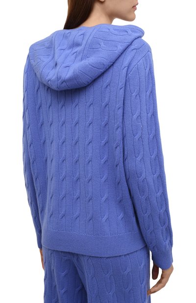 Кашемировое худи RALPH LAUREN голубого цвета по цене 133500 руб., арт. 290845674, фото 4 Кашемировое худи RALPH LAUREN, арт. 290845674, фото 4
