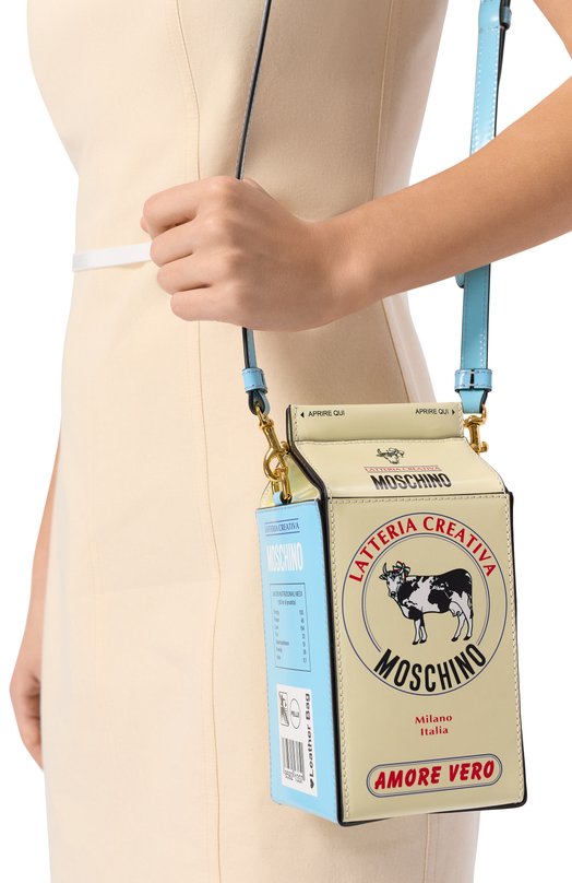Сумка Milk carton bag Moschino MC4222PP0N/0K3 Кремовый  MC4222PP0N/0K3 Фото 2