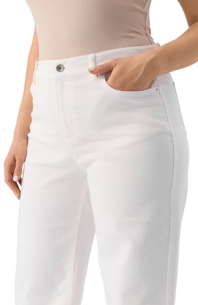 Джинсы MARINA SPORT белого цвета по цене 28300 руб., арт. CESENA, фото 5 Джинсы MARINA SPORT, арт. CESENA, фото 5
