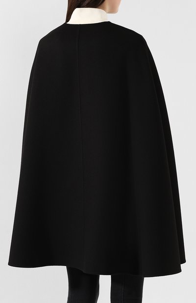 Кейп из смеси шерсти и кашемира VALENTINO, арт. SB3CG1C515E, фото 4