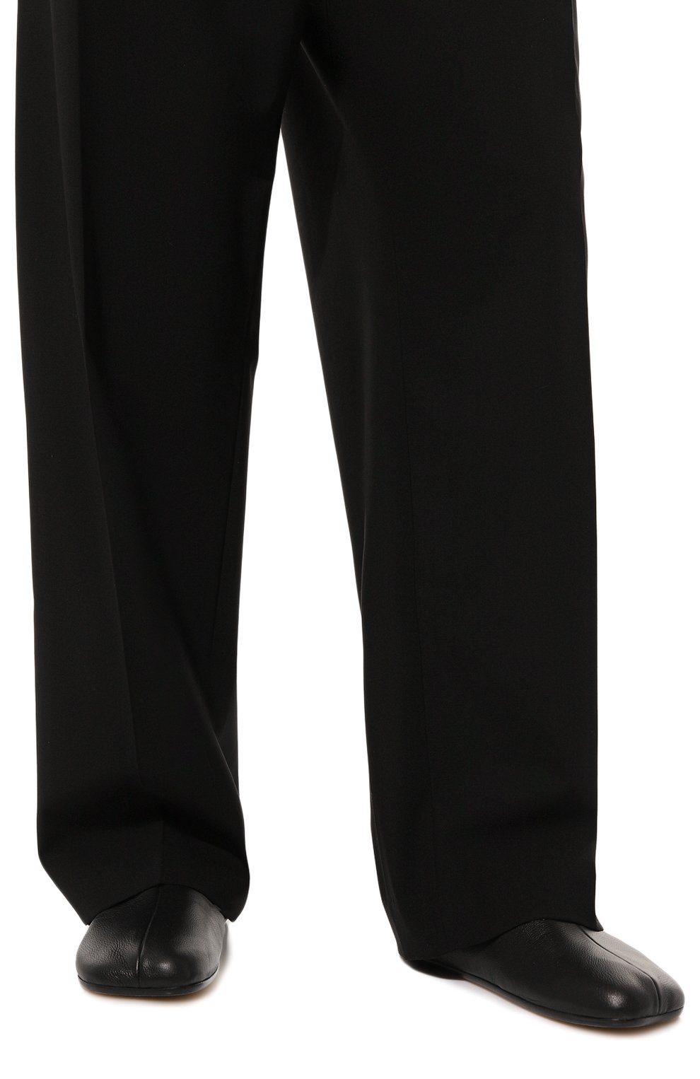 Кожаные слиперы MM6, арт. SH1WZ0001/P6397, фото 3