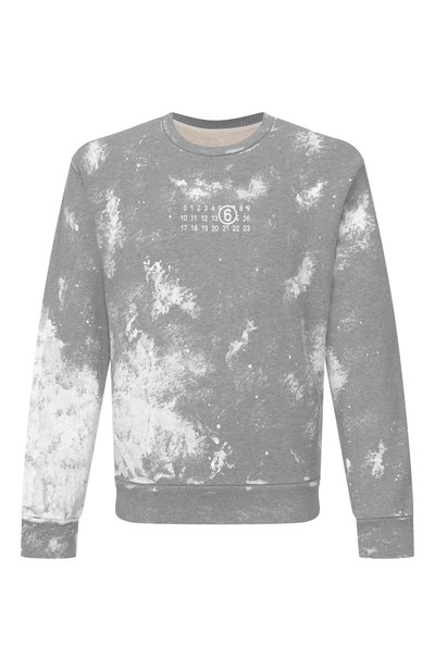 Мужской хлопковый свитшот MM6, арт. SH2GU0033/S25337