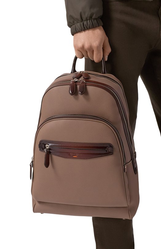 Рюкзак Santoni UIBGA2647BS-ACUH Бежевый  UIBGA2647BS-ACUH Фото 2