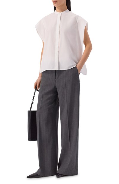 Хлопковая блузка OFFICINE GENERALE, арт. S26WSHI001, фото 2