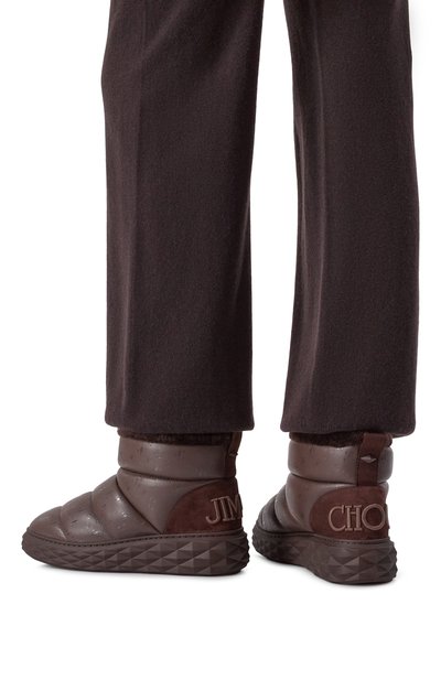 Кожаные полусапоги xan JIMMY CHOO, арт. XANQJJVCH0C0LATEMIX, фото 2