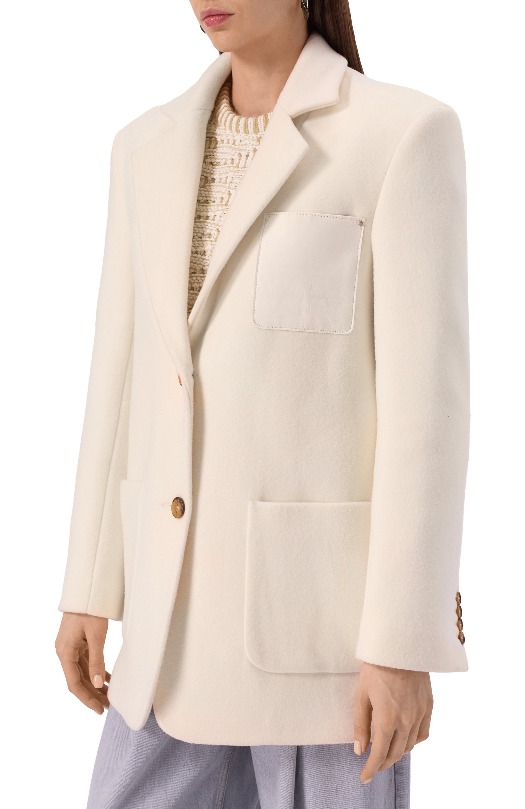 Полупальто из шерсти и кашемира FREEAGE, арт. WS25.CT035.2033.101, фото 3