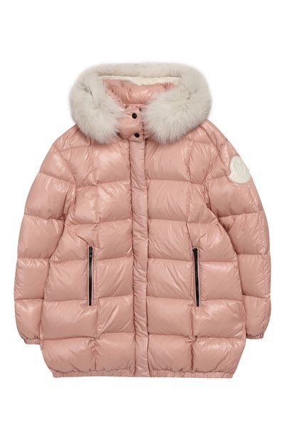 Пуховик с меховой отделкой parana MONCLER ENFANT, арт. E2-954-46322-25-C0067/8-10A, фото 1