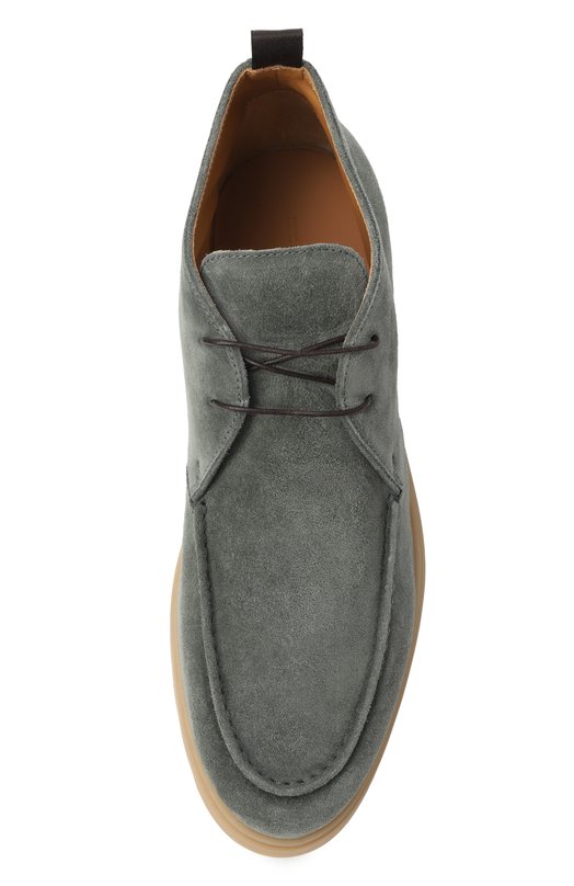 Замшевые ботинки Kiton USSA338N0127908 Хаки  USSA338N0127908 Фото 6