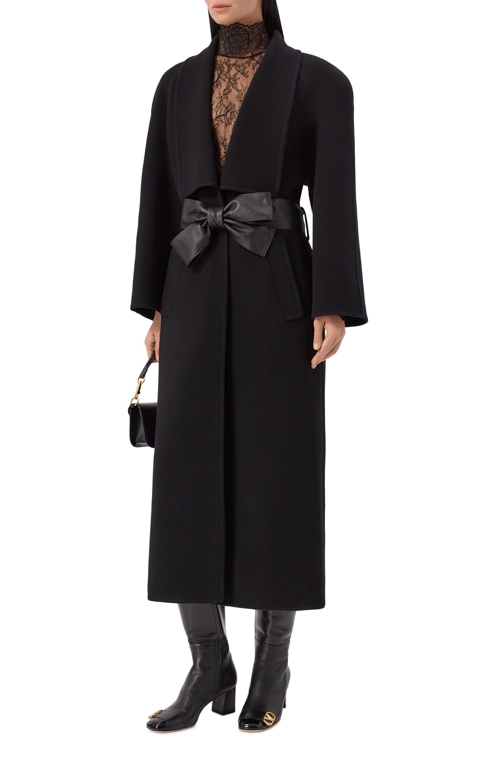 Пальто из шерсти и кашемира VALENTINO, арт. 9B0CA8K7/AG6, фото 2