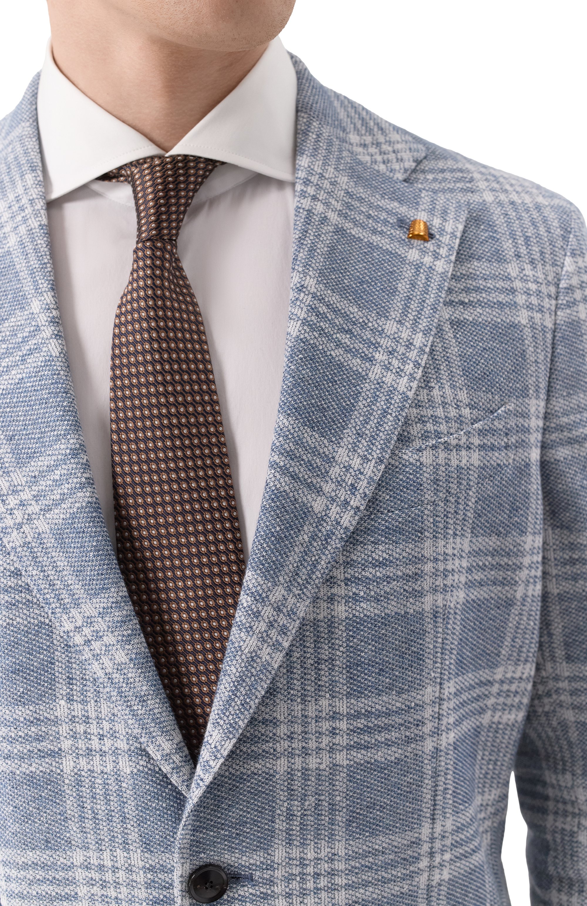 Пиджак изо льна и хлопка SARTORIA LATORRE, арт. JEF74/JH102, фото 7