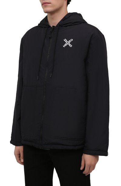 Двусторонняя куртка kenzo sport KENZO черного цвета по цене 66050 руб., арт. FB650U5851NH, фото 3 Двусторонняя куртка kenzo sport KENZO, арт. FB650U5851NH, фото 3