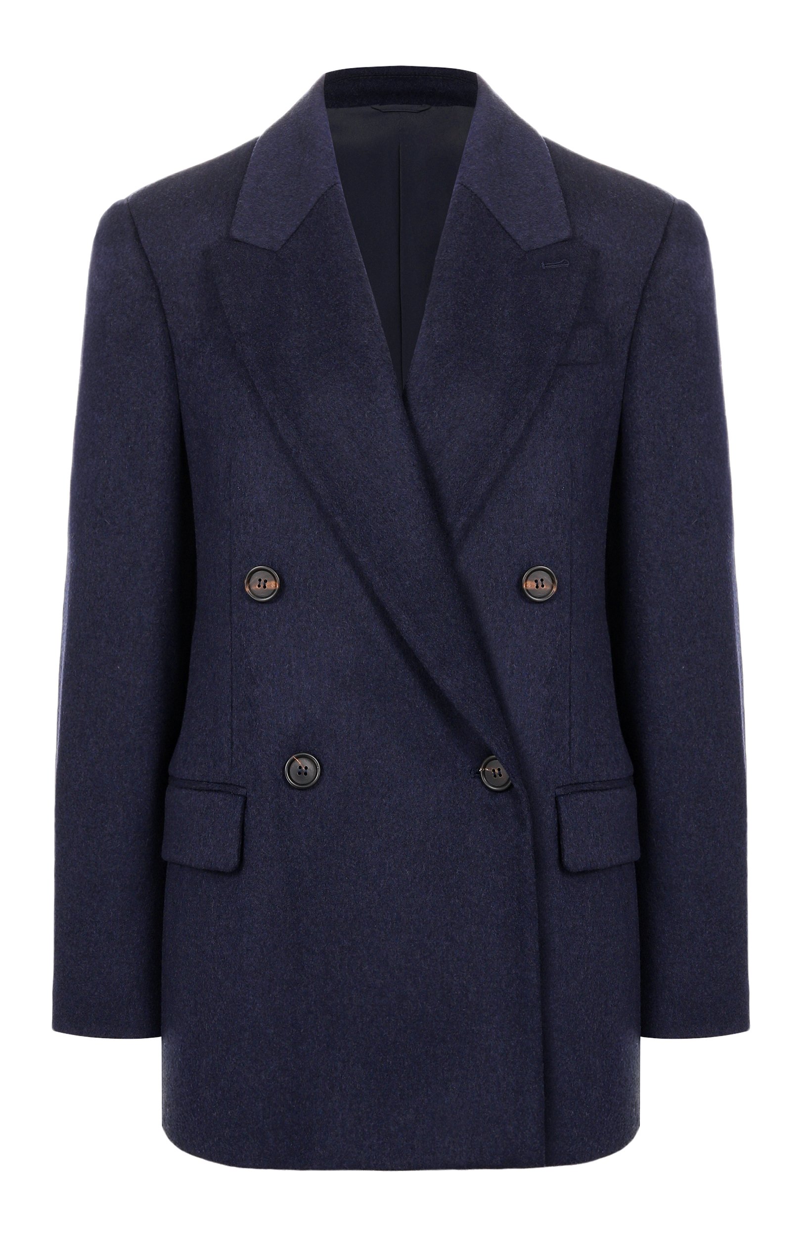 Шерстяной жакет BRUNELLO CUCINELLI синего цвета по цене 499500 руб., арт. MG5497356P, фото 1 Шерстяной жакет BRUNELLO CUCINELLI, арт. MG5497356P, фото 1