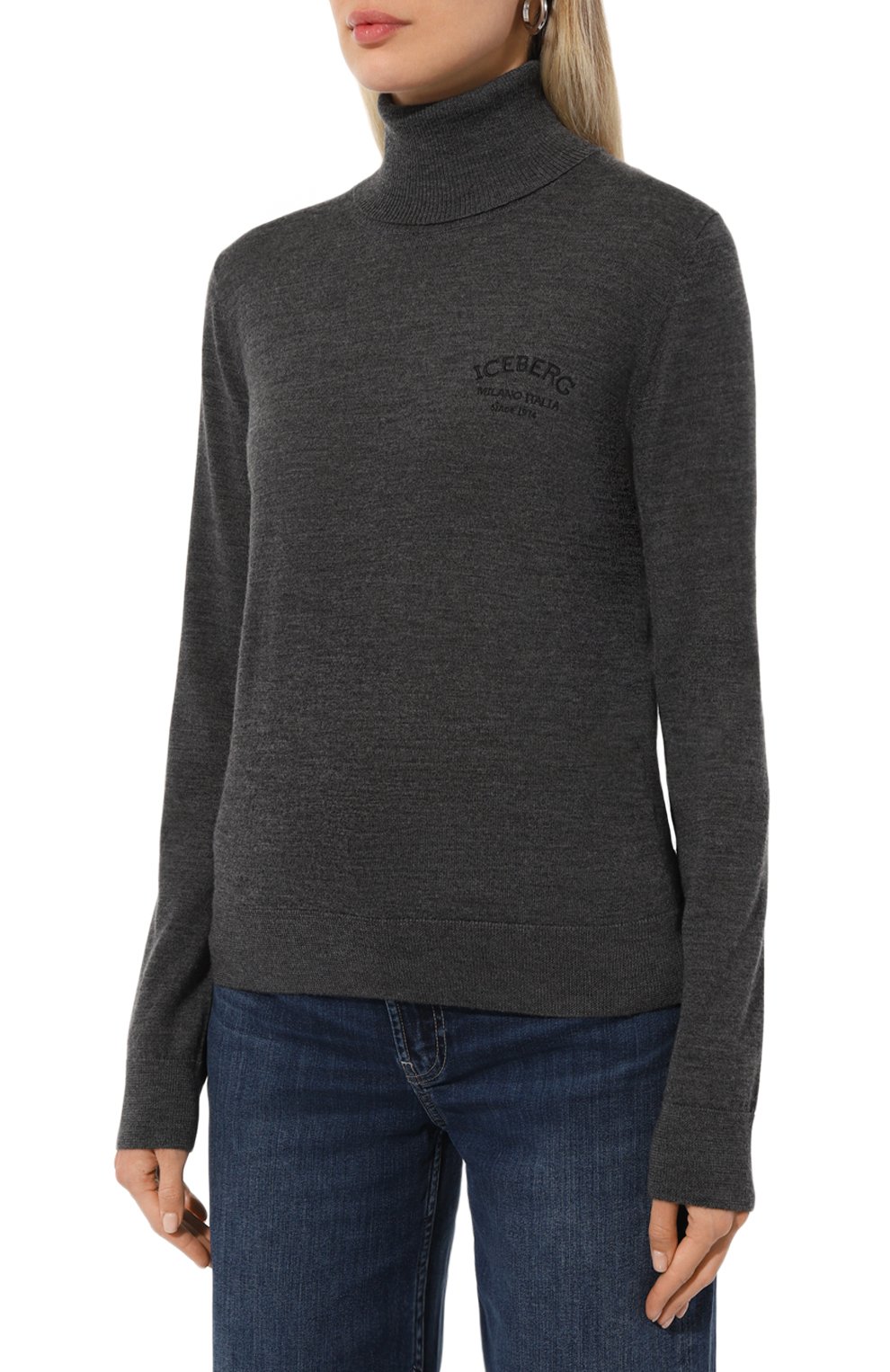 Шерстяная водолазка ICEBERG, арт. A008/9000, фото 3