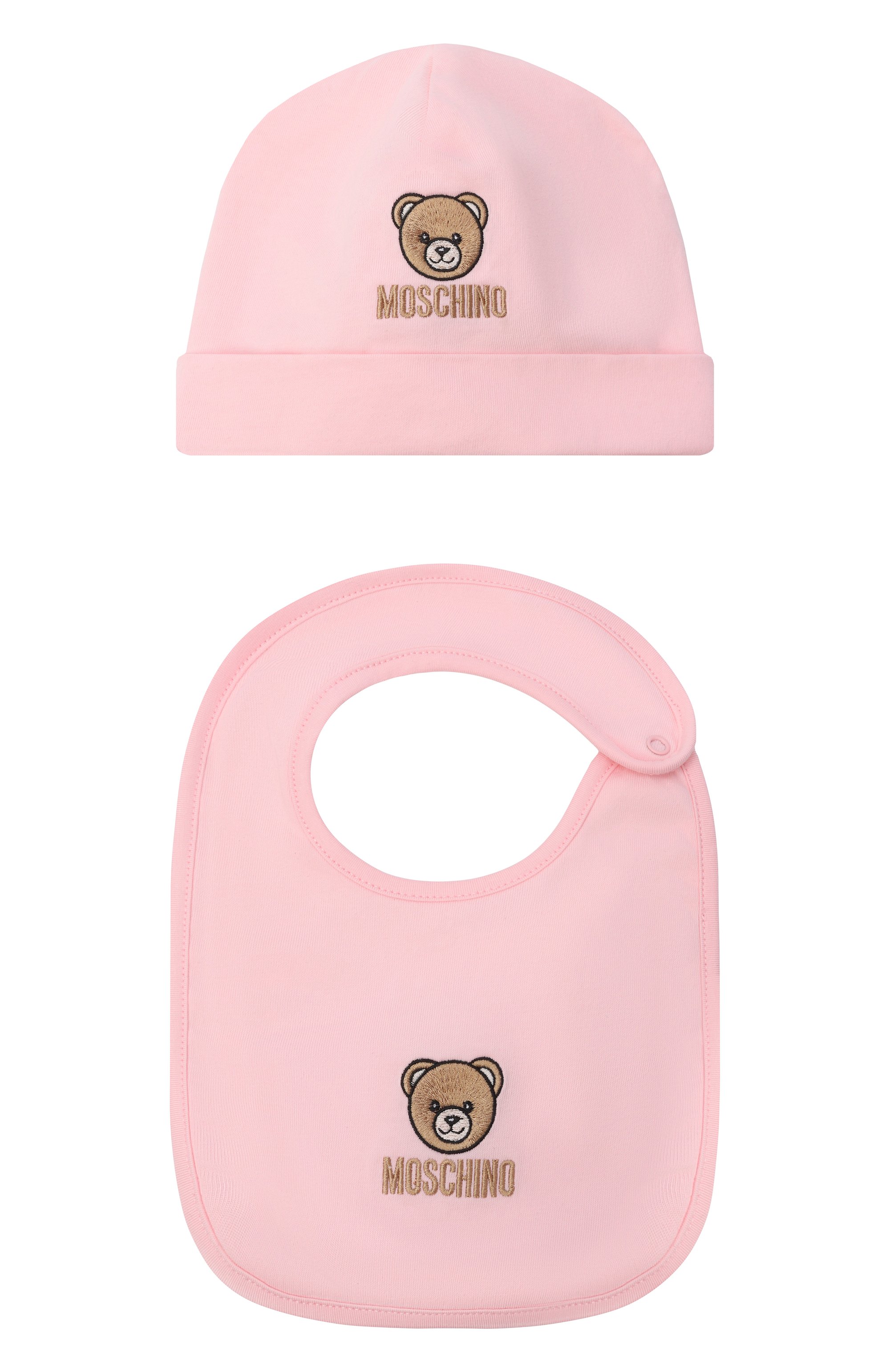 Комплект из шапки и нагрудника MOSCHINO, арт. MRY03E/LAA23, фото 1