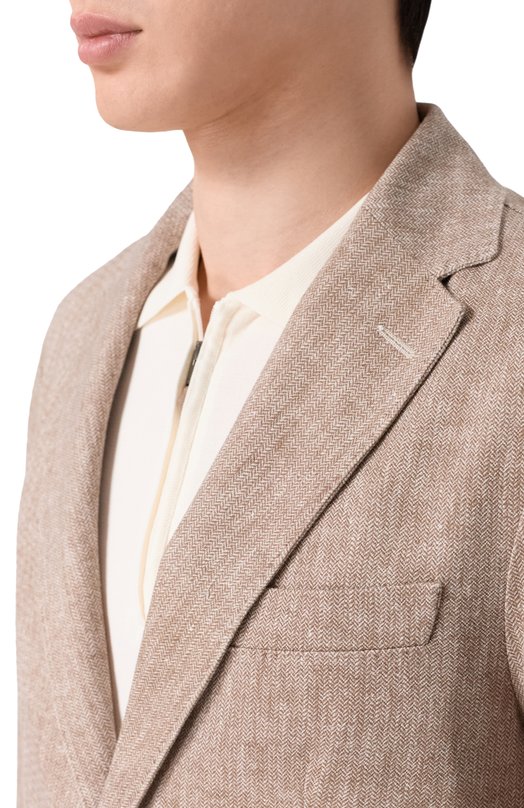 Хлопковый пиджак Circolo 1901 CN5261 Бежевый  CN5261 Фото 5
