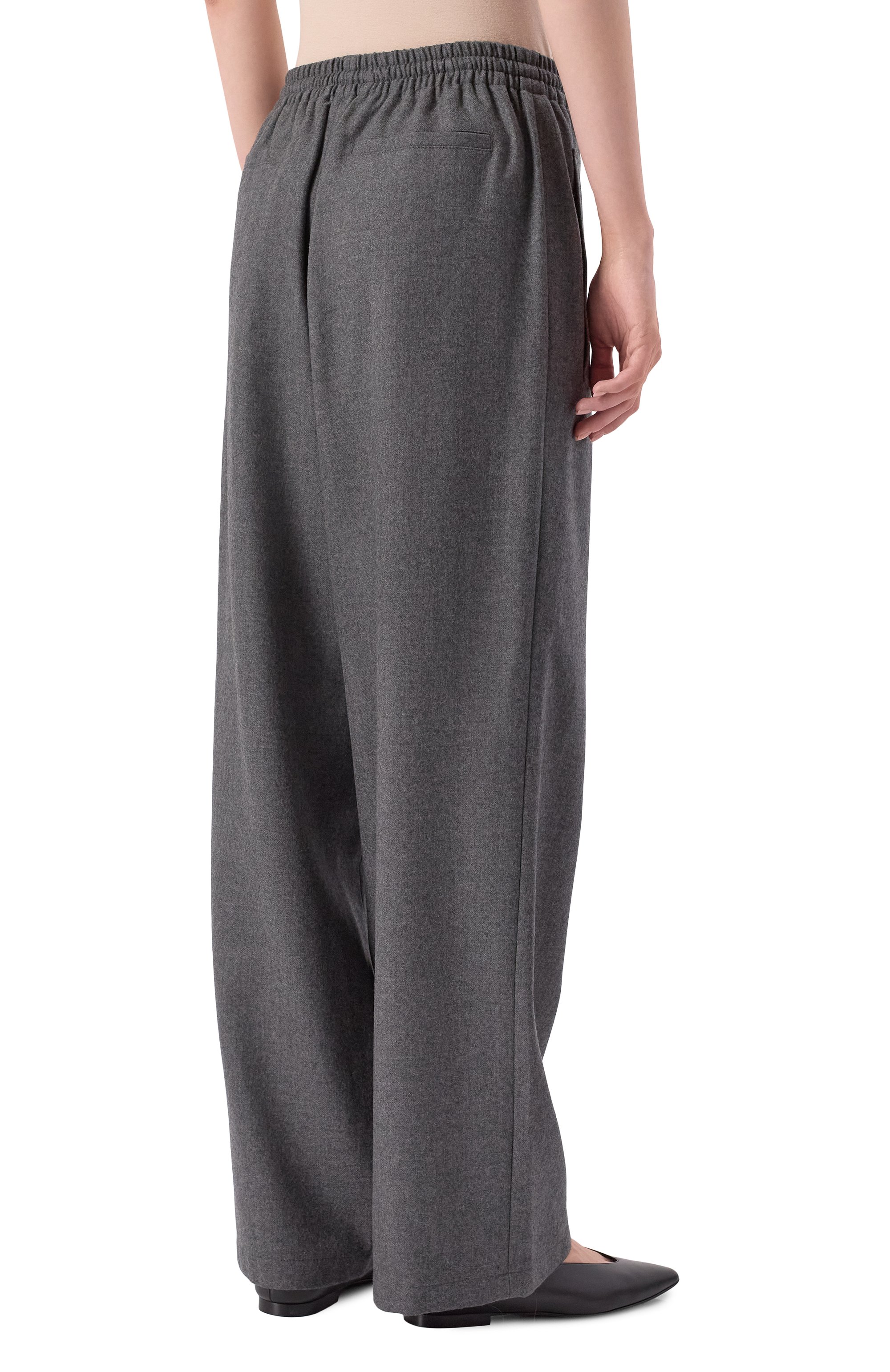 Шерстяные брюки LE17SEPTEMBRE, арт. LS2579PT002EGR, фото 4