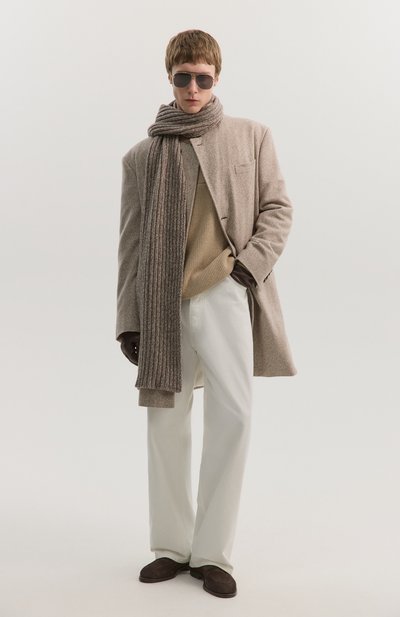 Шарф из шерсти и кашемира PAUL&SHARK, арт. 15317066, фото 5