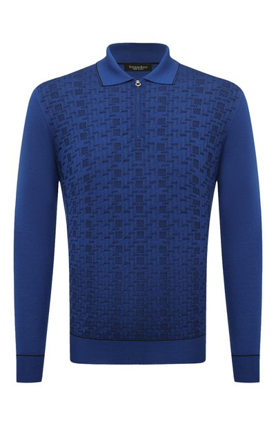 Мужская поло из шерсти и шелка STEFANO RICCI, арт. KE08012P30/E24473