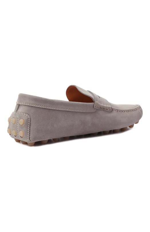 Замшевые мокасины Gommino Bubble Tod’s XXM52K00640RE0 Серый  XXM52K00640RE0 Фото 5