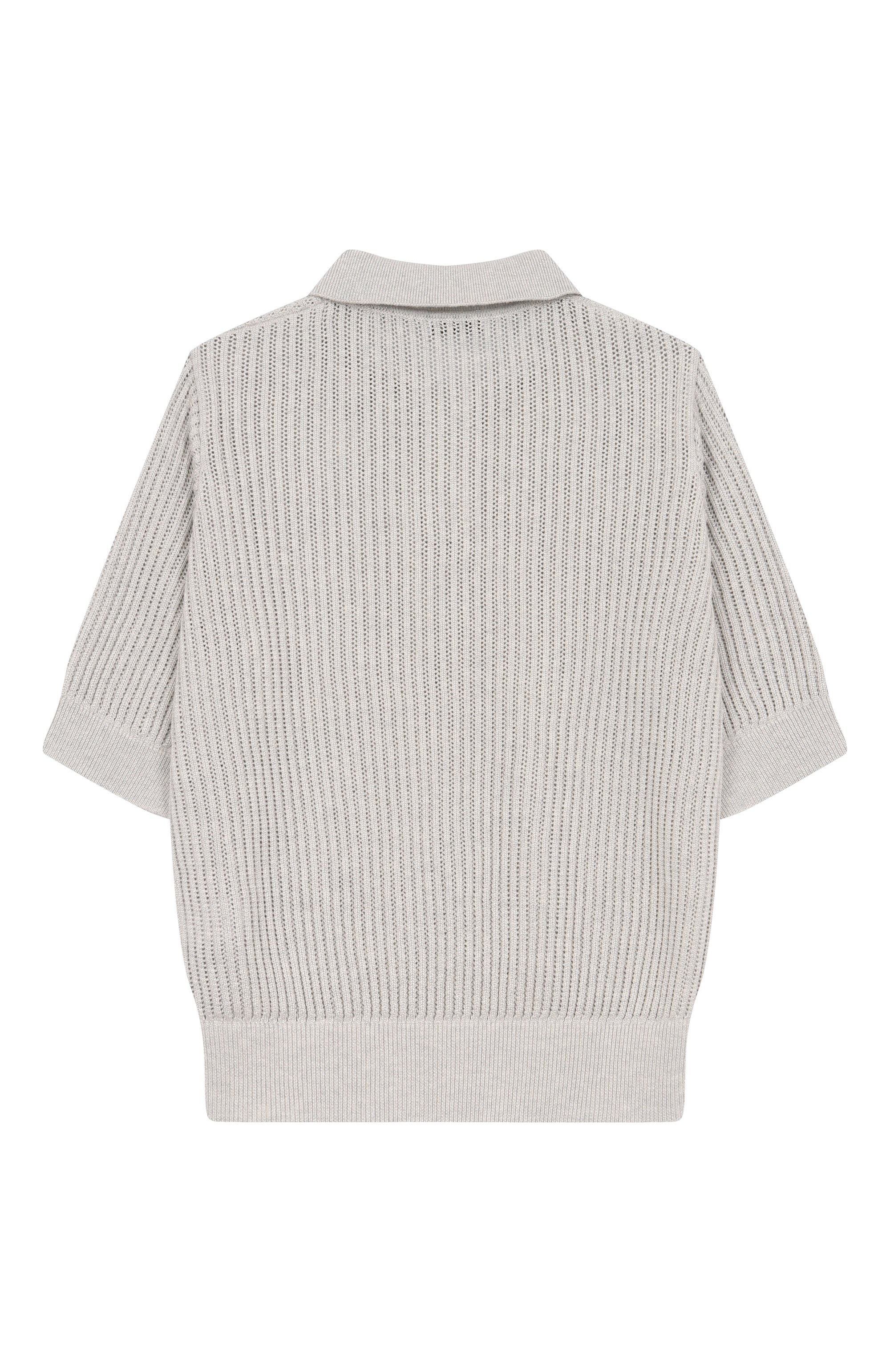 Хлопковое поло BRUNELLO CUCINELLI, арт. BSTM20005B, фото 2