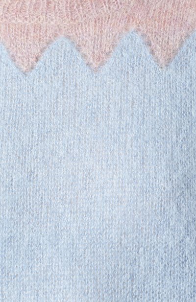 Вязаный пуловер ISABEL MARANT голубого цвета по цене 34850 руб., арт. PU0899-19P037I/MANNY, фото 5 Вязаный пуловер ISABEL MARANT, арт. PU0899-19P037I/MANNY, фото 5