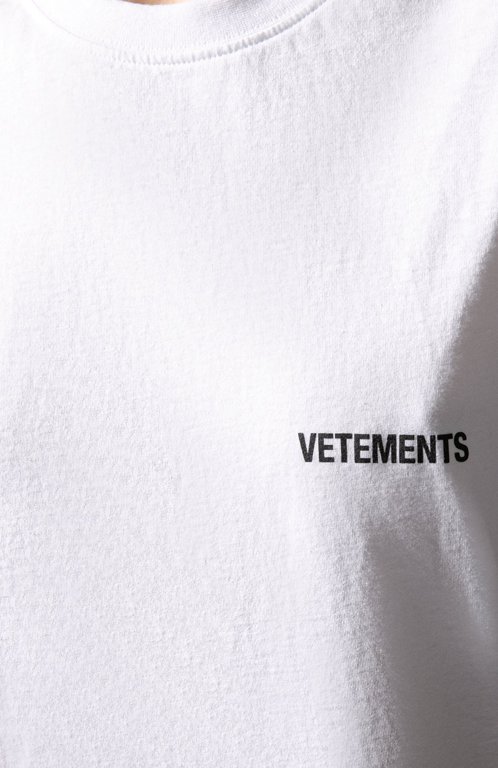 Хлопковая футболка VETEMENTS, арт. UAH21TR501 1600/W, фото 5